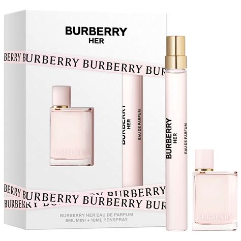 burberry her eau de parfum mini duo set|sephora burberry perfume mini set.